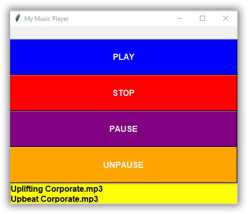 آموزش ساخت Music Player موزیک پلیر در پایتون